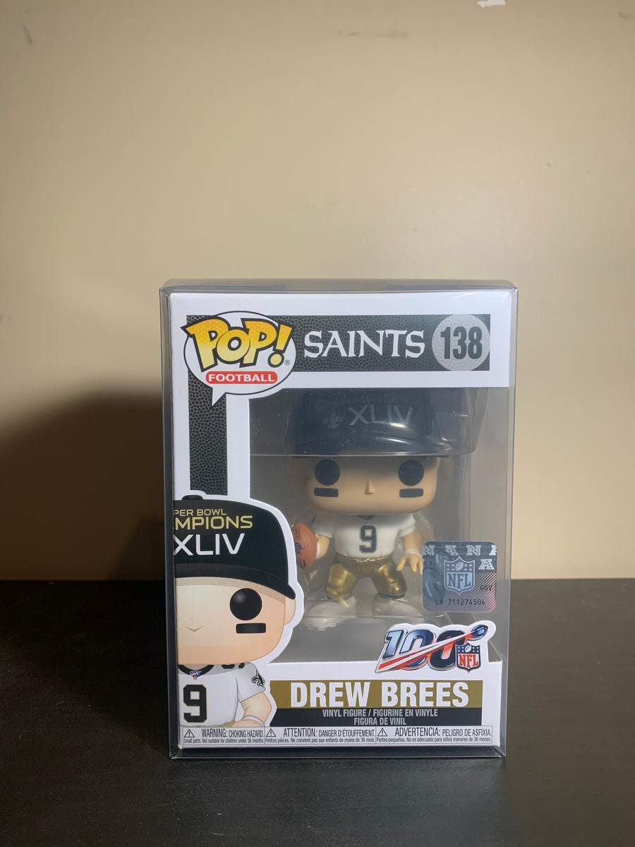 Drew Brees Signed Saints #138 Funko Pop! Vinyl Figure (PSA