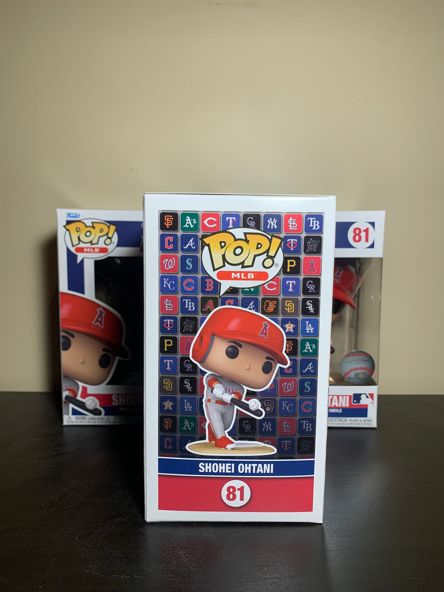 Funko POP! MLB: Shohei Ohtani (Batter) - #81 (Los Angeles Angels Gray – A &  C Games