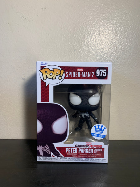 Funko Pop! Peter Parker Symbiote Suit #975 FunkoShop Exclusive