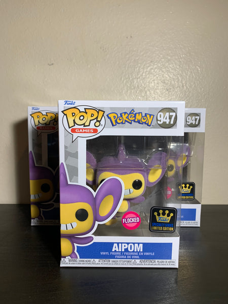 Funko Pop! Aipom Flocked #947 Specialty Series Limited Edition