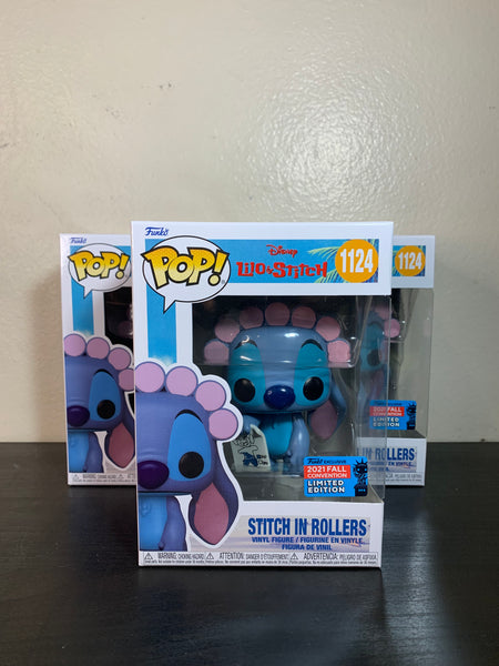Funko Pop! Stitch in Rollers #1124 Fall Convention Limited Edition 2021