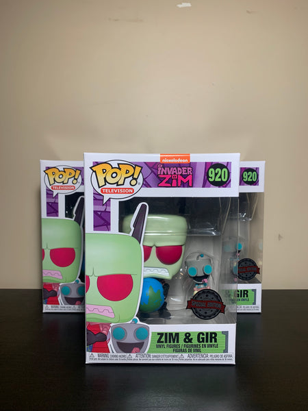 Funko Pop! Zim And Gir #920 Special Edition
