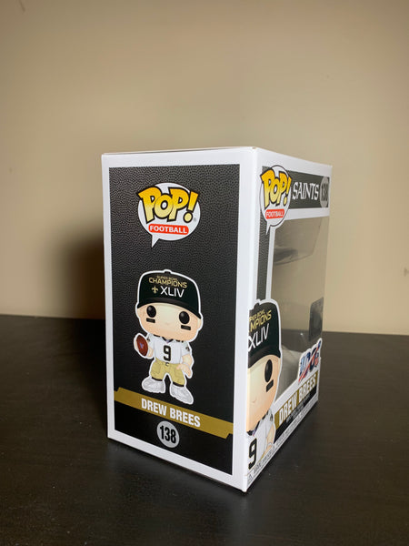 Funko POP! Football: NFL DREW BREES New Orleans Saints Figure #138