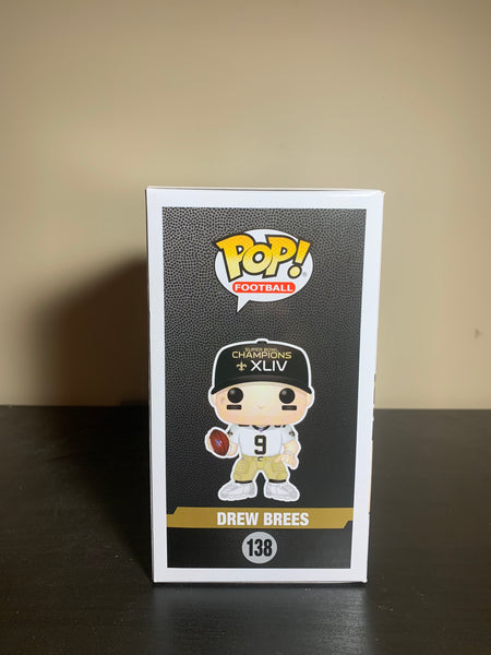 Funko Pop! NFL Drew Brees #138 (SB Champions XLIV) – Brads Toys