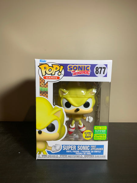 Funko Pop! Super Sonic First Appearance 2022 Summer Convention Limited –  KobesKollectibles