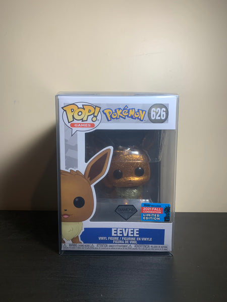 Funko Pop! Eevee 2021 Fall Convention Limited Edition #626 Diamond Collection