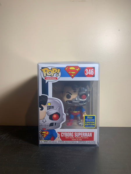 Funko Pop! Cyborg Superman 2020 Summer Convention Limited Edition Exclusive #346